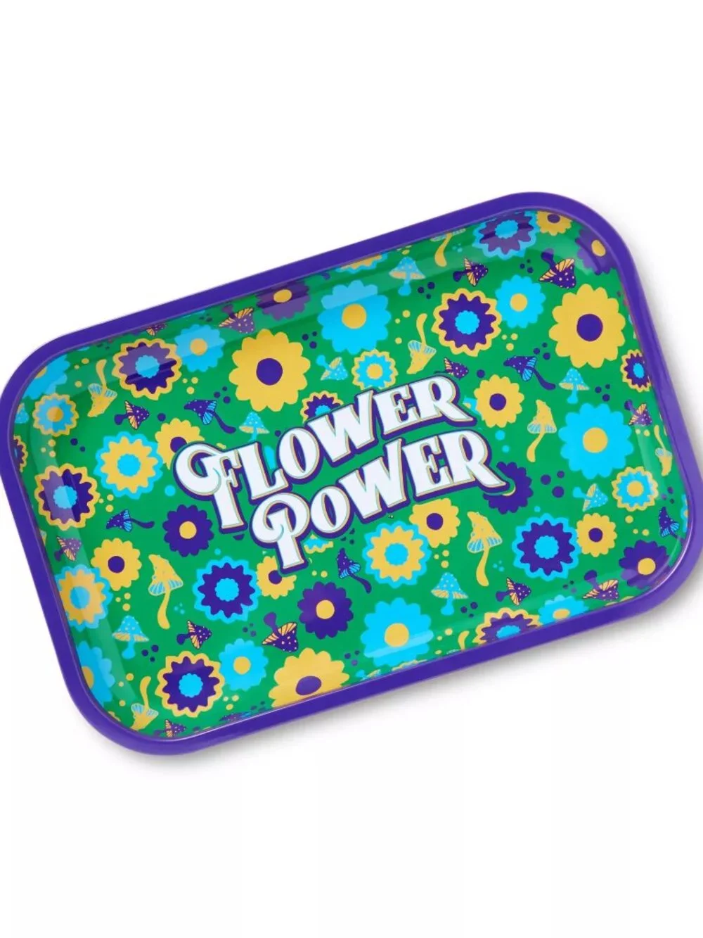 NEW Hippie Boho Festival 1970s Flower Power Tabletop Storage Tray
